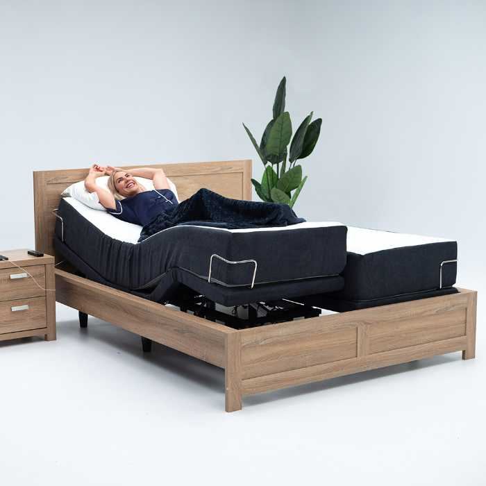 Ultimate comfort in adjustable electric beds
with high quality mattresses to suit your needs