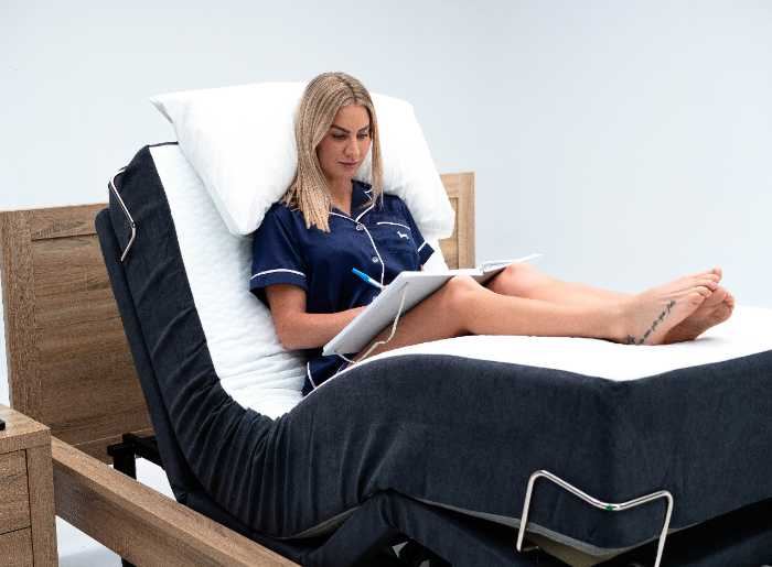 High quality electric adjustable base with corner mattress support bars